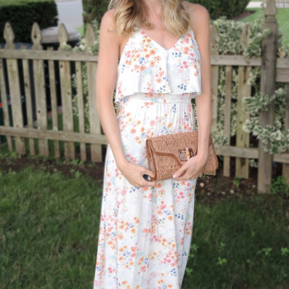 Floral maxi dress